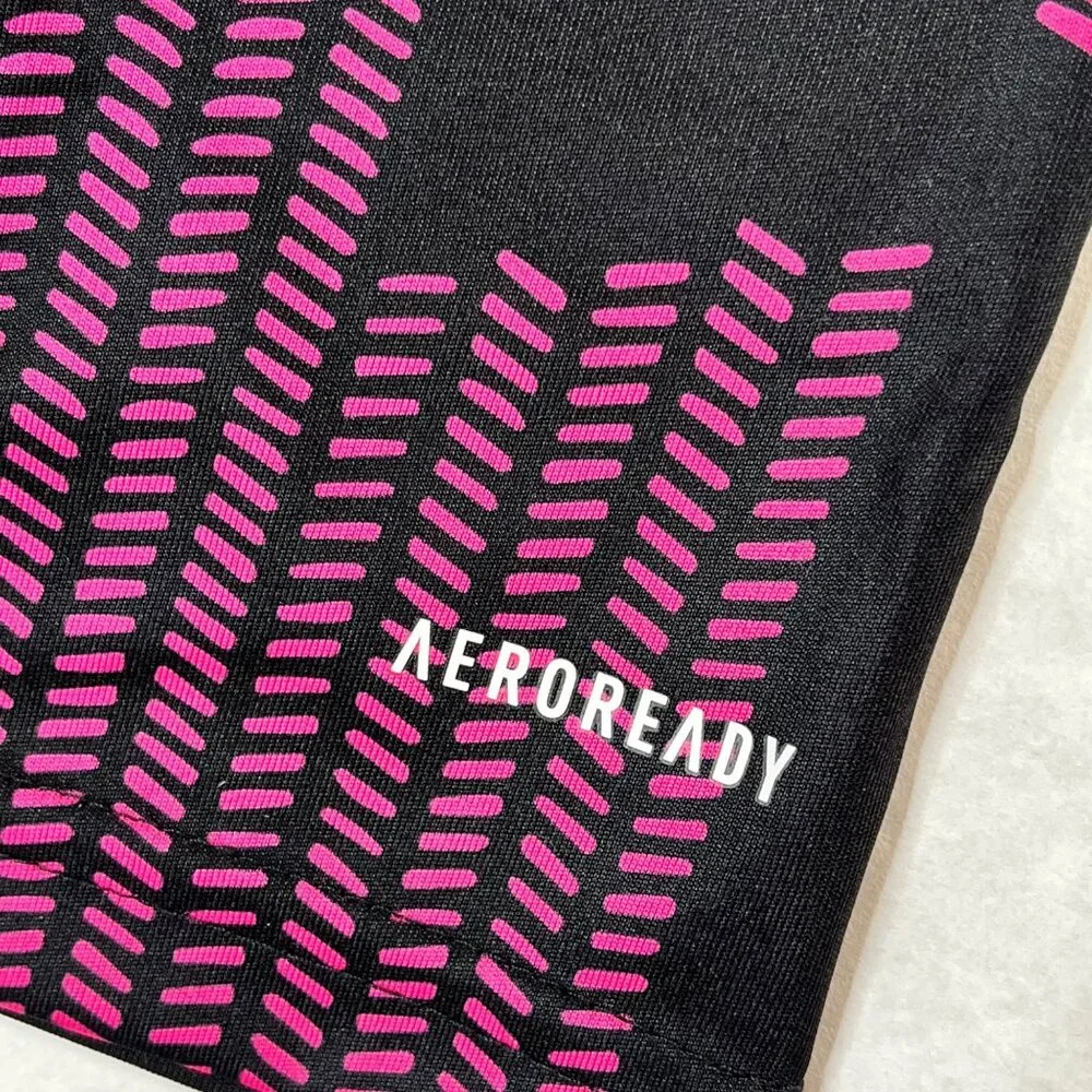 Adidas Boys Mexico 2021 National Soccer Team Black & Pink Aeroready Jersey Small - Picture 6 of 9